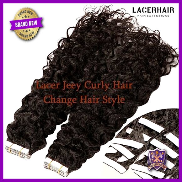 22 Inch Real Human Hair Tape-In Extensions 20Pcs Curly Remy Hair main image 7